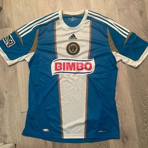 Philadelphia Union jersey, size Large, adidas climacool, Like new condition